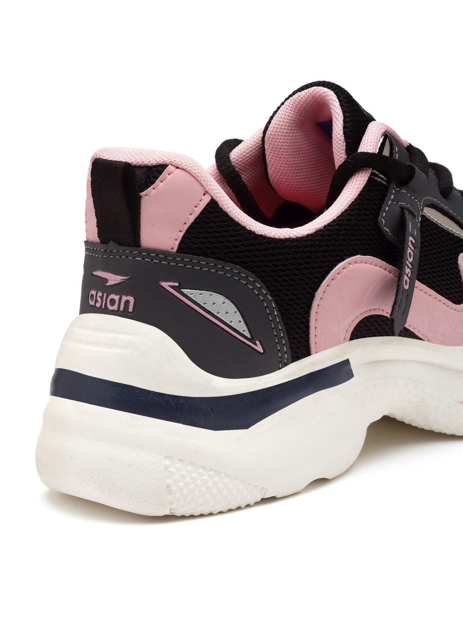 Asian Women's Black Running Shoes