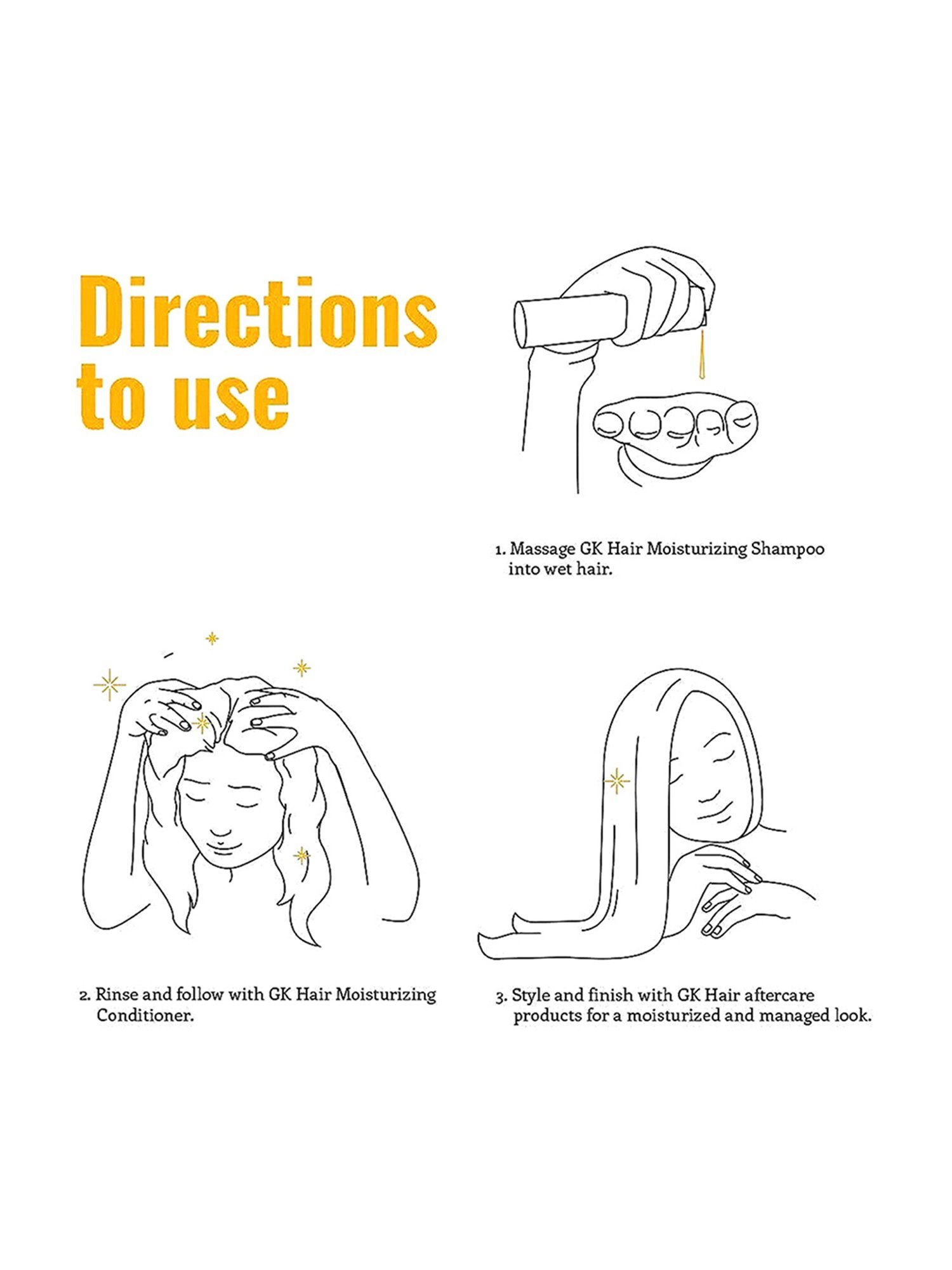 GK Hair Color Protection 4 Moisturizing Combo