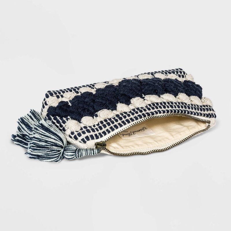 Striped Zip Closure Clutch - Universal Thread™