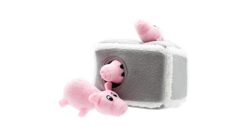 NERF Blitz Squeak Football Dog Toy - Green - 7"