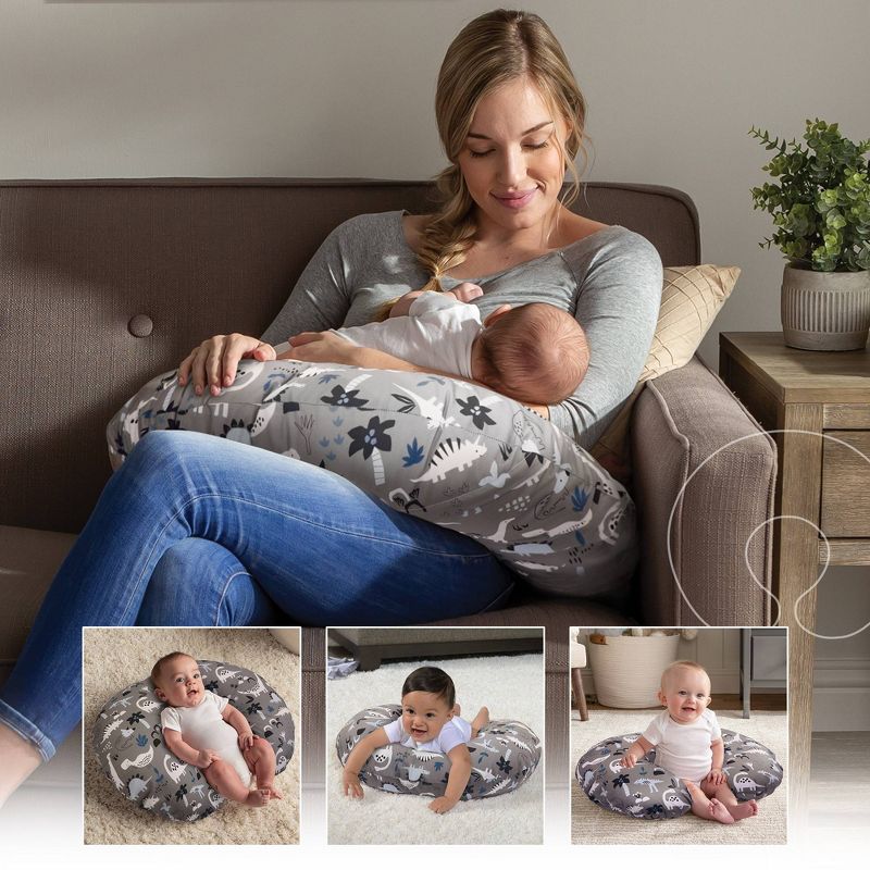 Boppy Original Feeding and Infant Support Pillow - Floral Stripes
