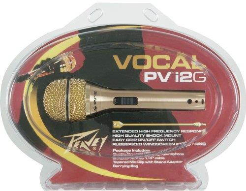 Peavey PVi2 Gold Microphone w 1/4" to XLR cable