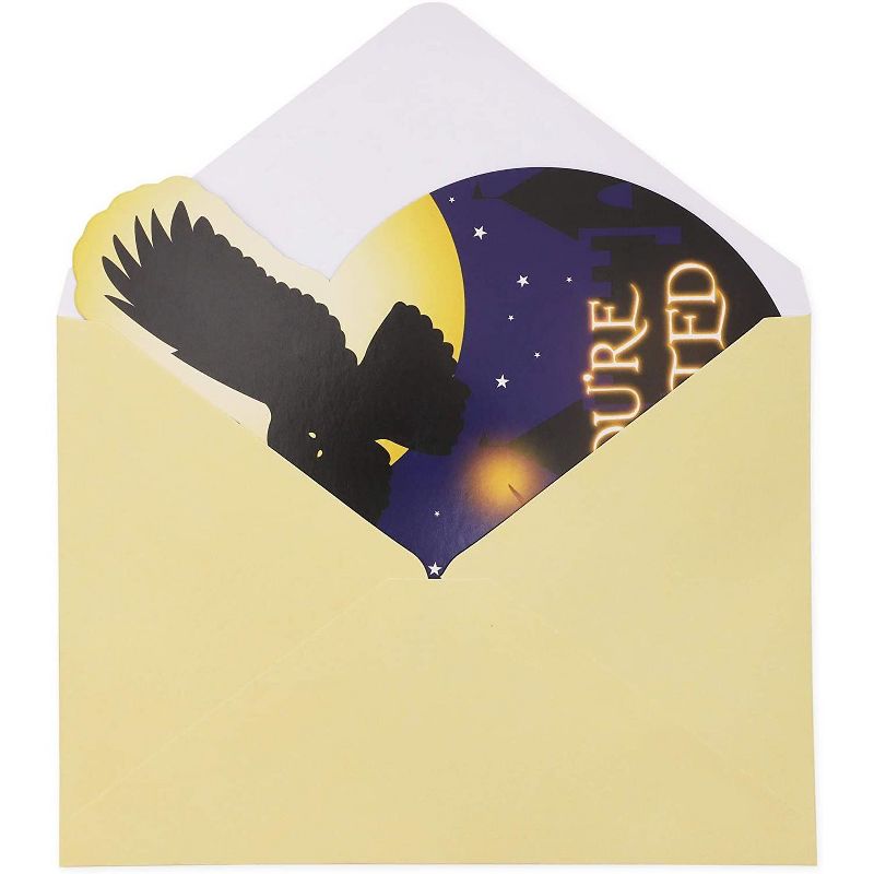 36-Pack Wizard Party Invitations with Envelopes, Fill-in Invitation Cards for Kids Birthday and Halloween, 5 x 7 inches