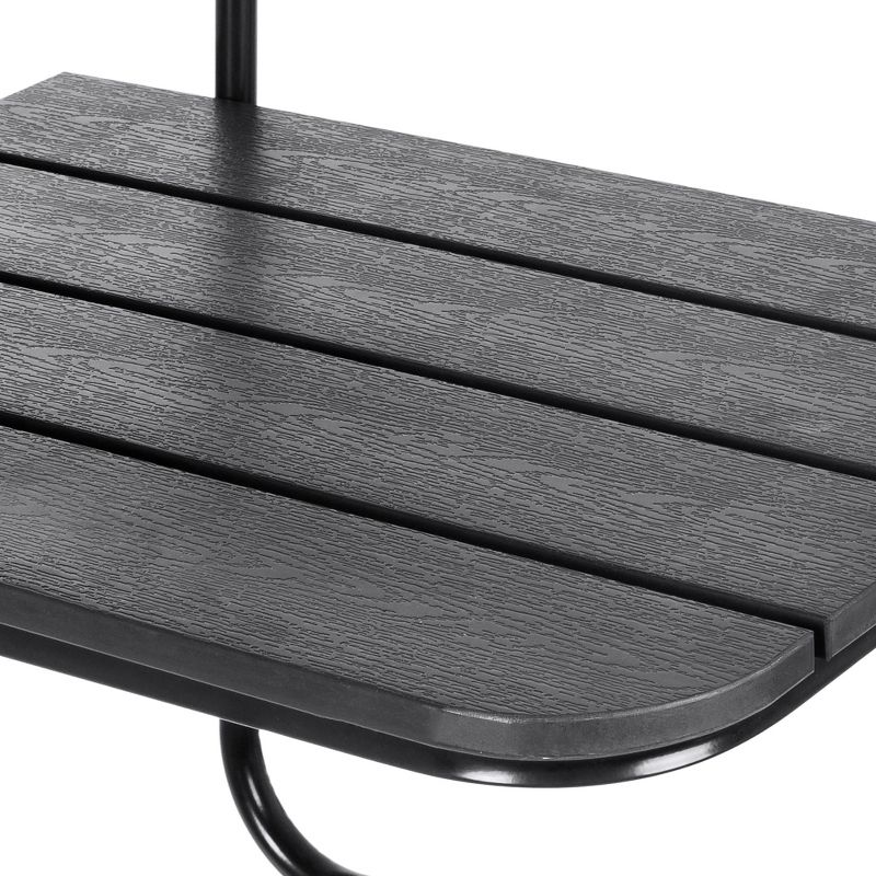 Wood Fiber Clay Patio Accent Table - Olivia & May