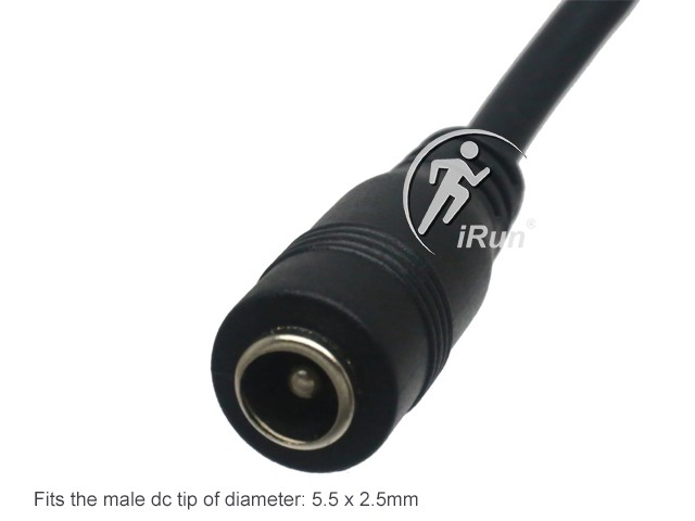 DC Power Cord Laptop Adapter Tip Connector Converter Cable for HP Pavilion Envy Sleekbook Ultrabook 4.5*3.0mm Male Blue Tip, 5.5*2.5mm Female