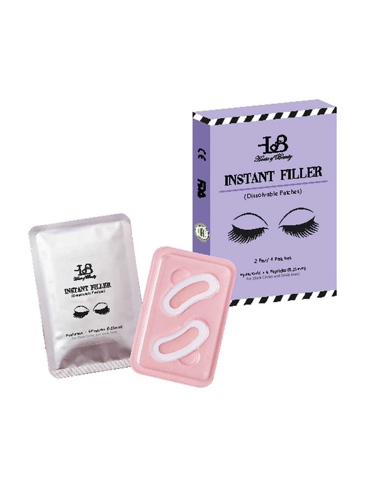 House of Beauty Instant Filler - Dissolvable Patches - 0.25 mm - 2 Pairs - 55 gm