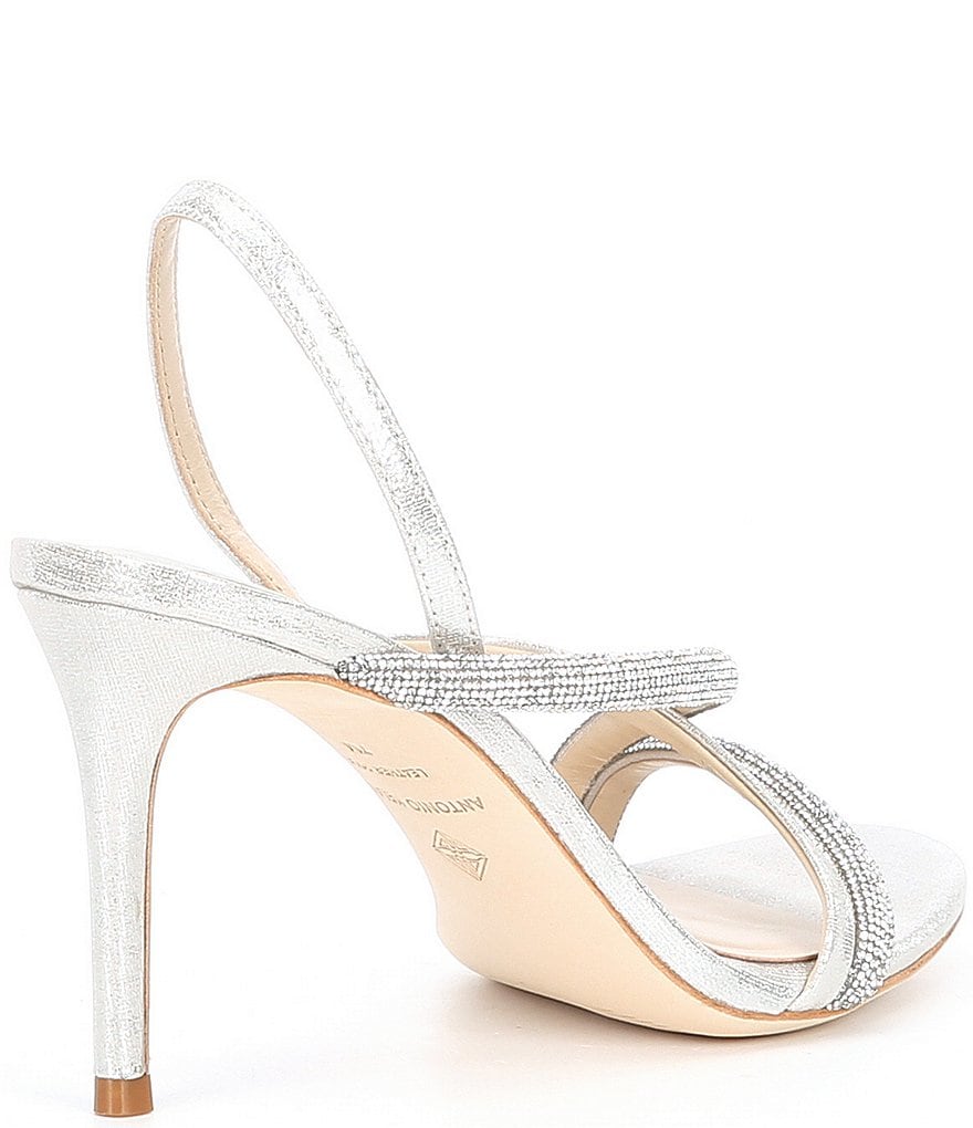 Antonio Melani Mesli Strappy Embellished Dress Sandals