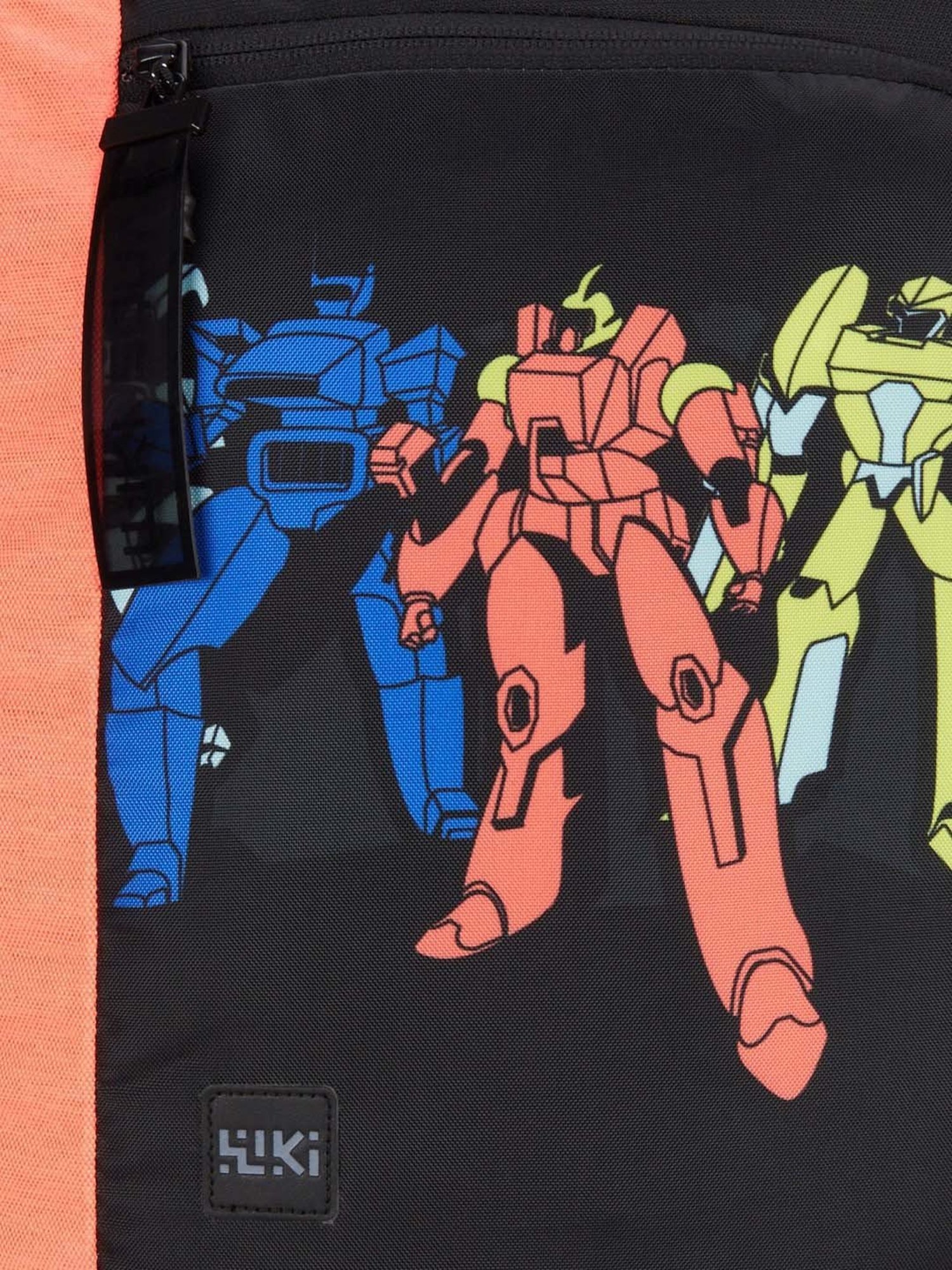 Wiki 34 Ltrs Black Medium Backpack