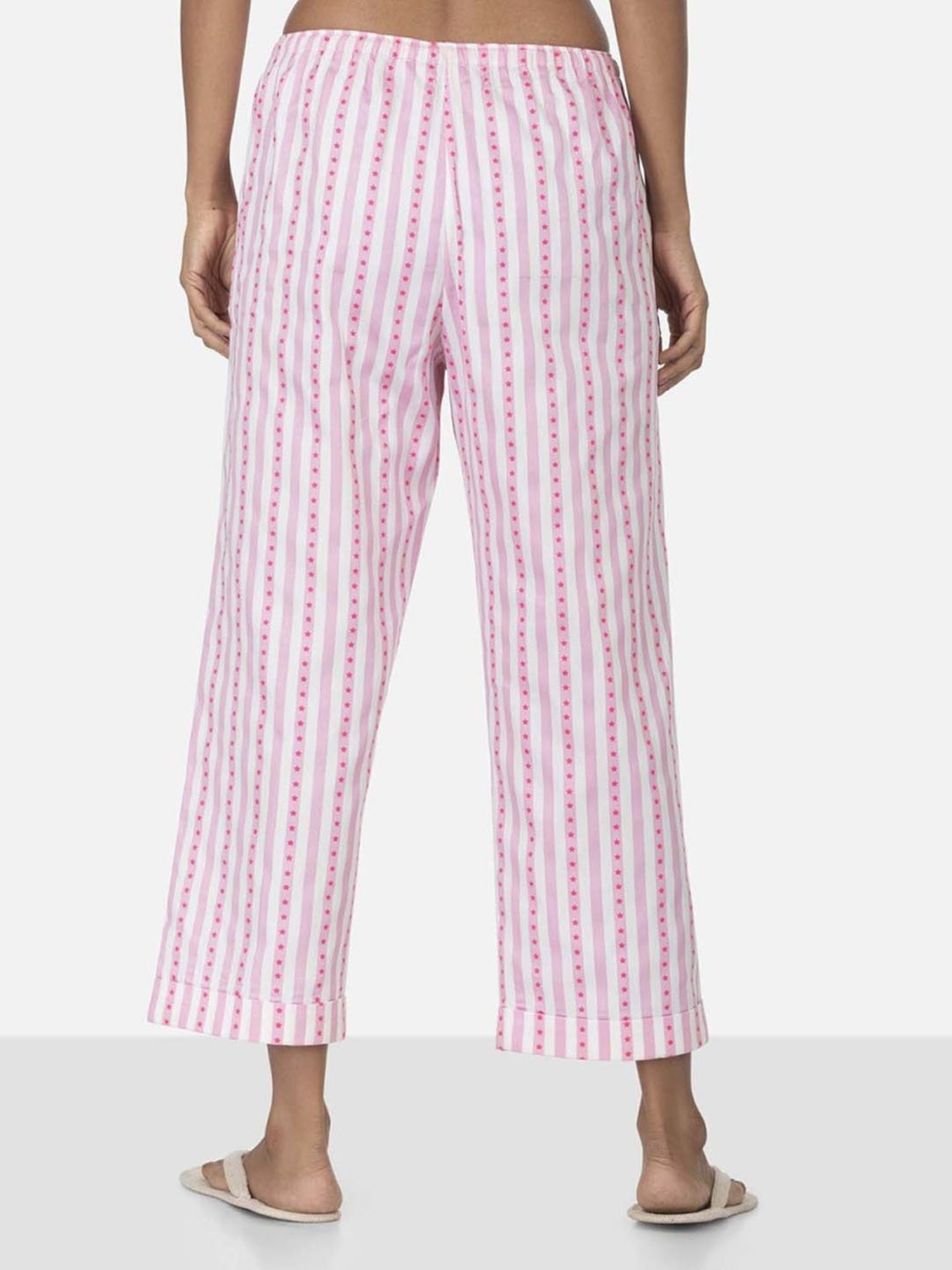 The Calm Collective Hot Pink Ellen Turn-Up Pajama
