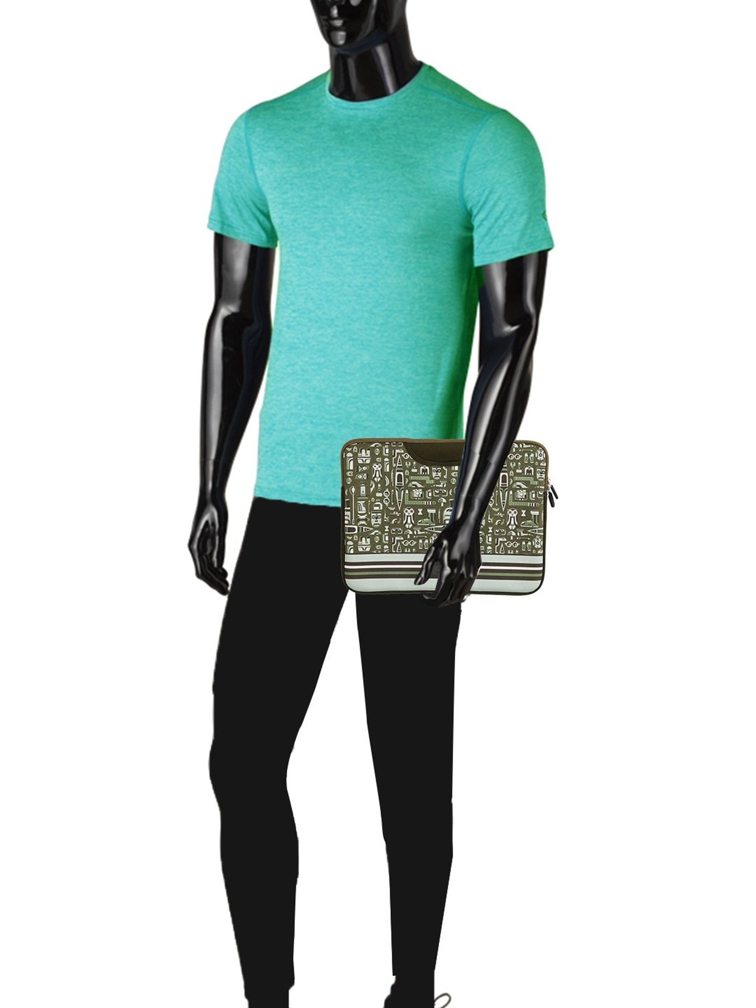 TEAL By Chumbak Travel The World Laptop Sleeve - 15inch