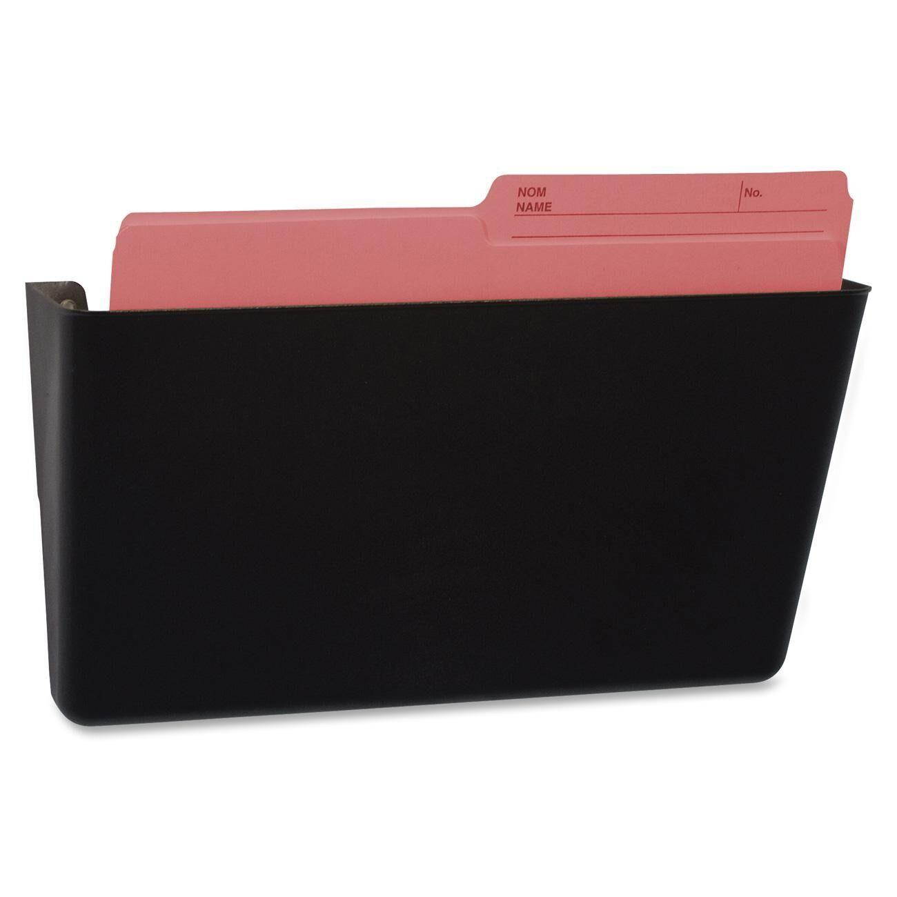 Storex Letter Size Wall Pocket - 7" Height X 13" Width X 4" Depth - Wall