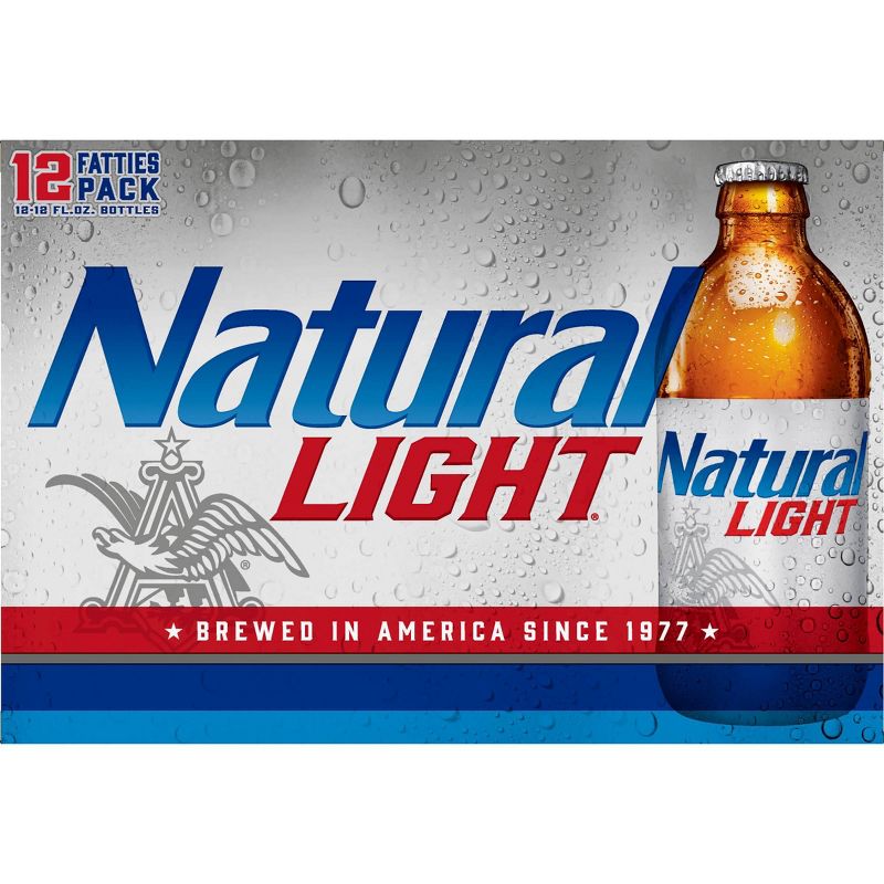 Natural Light Beer - 12pk/12 fl oz Bottles