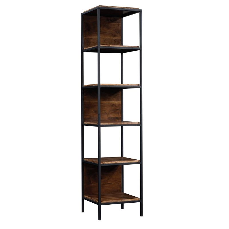 76" Nova Loft Storage Tower Grand Walnut - Sauder