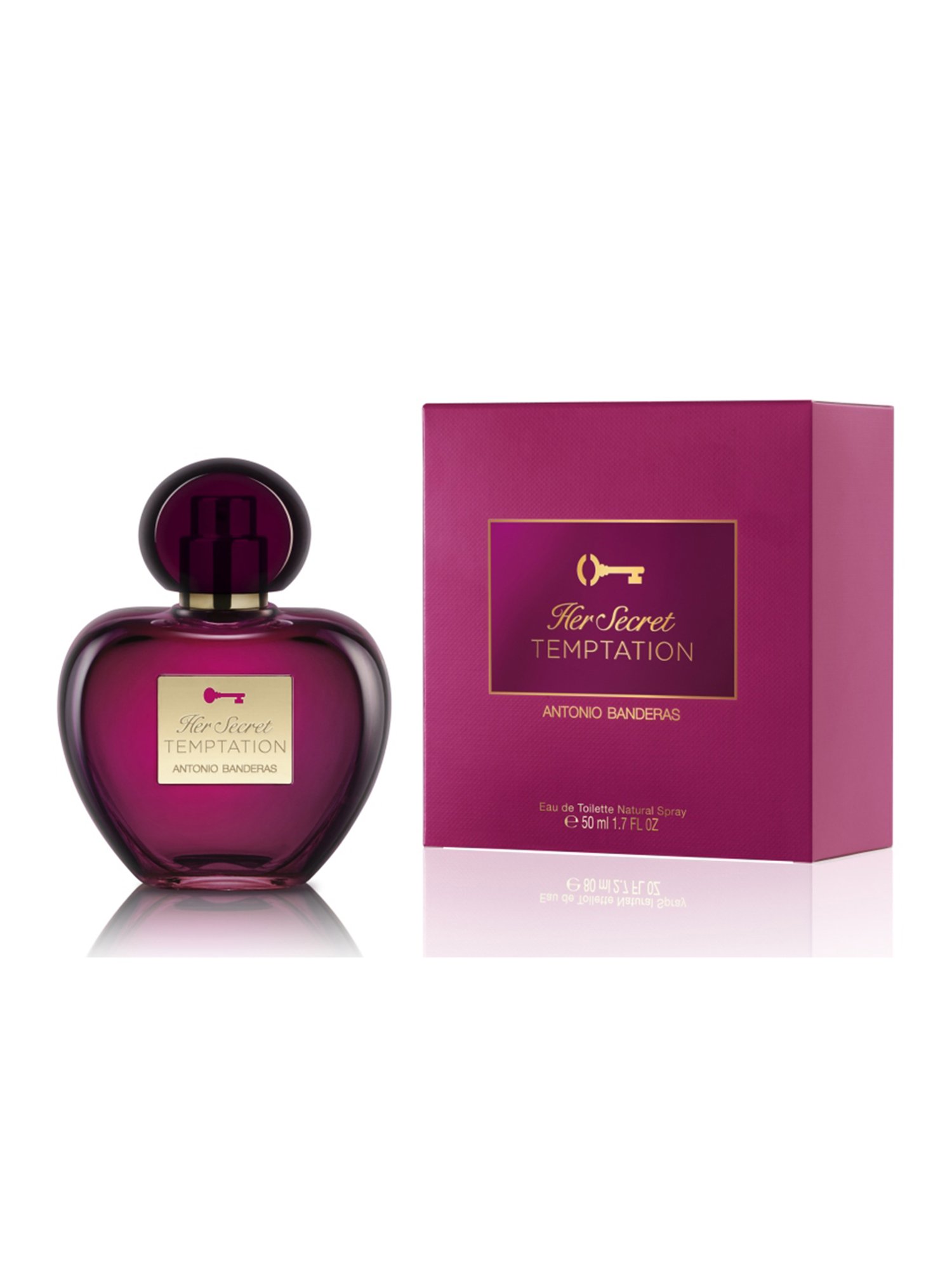 Antonio Banderas Her Secret Temptation Eau de Toilette for Women - 80 ml