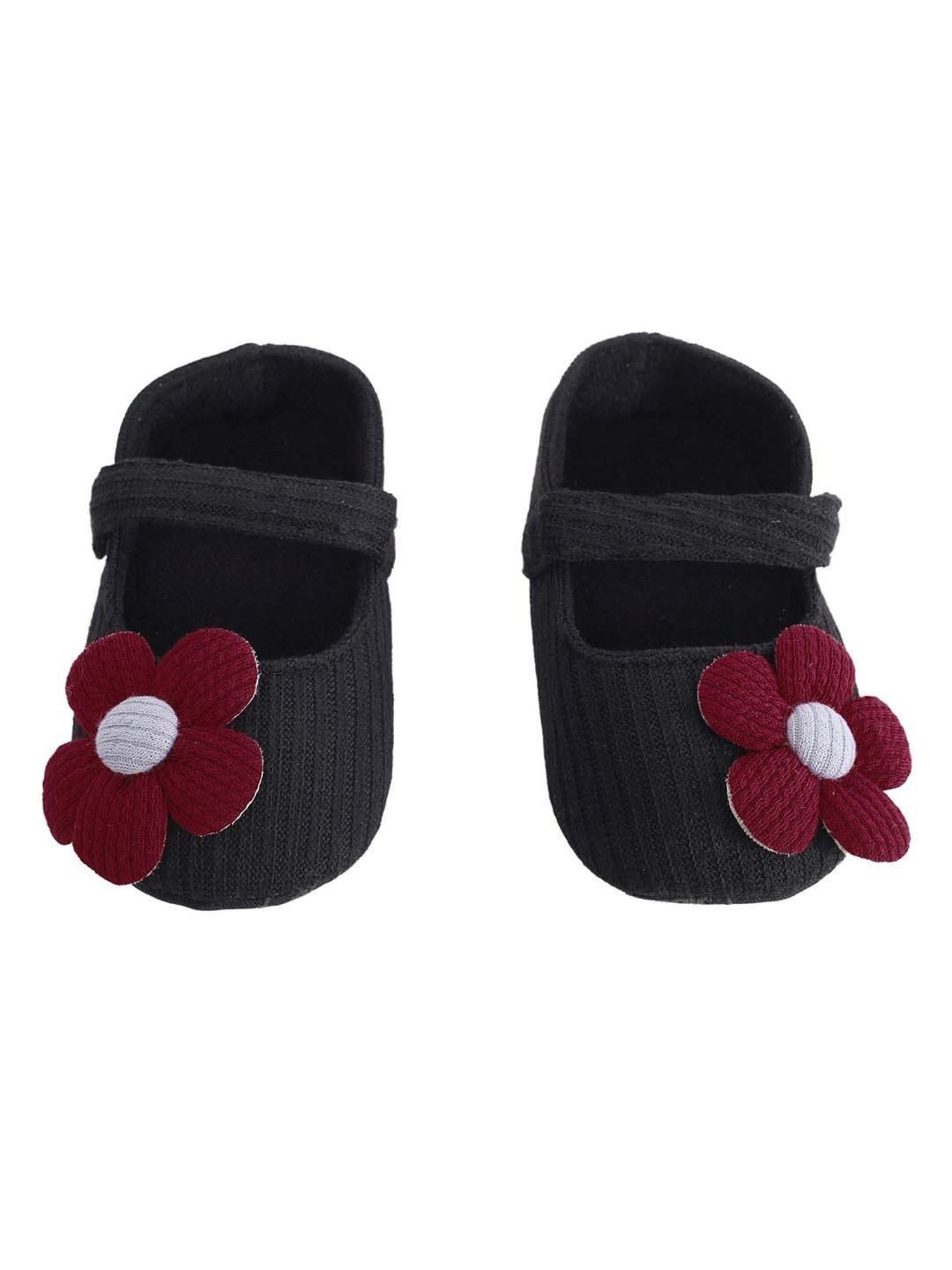 Baby Moo Kids Dark Grey Casual Mary Jane Shoes