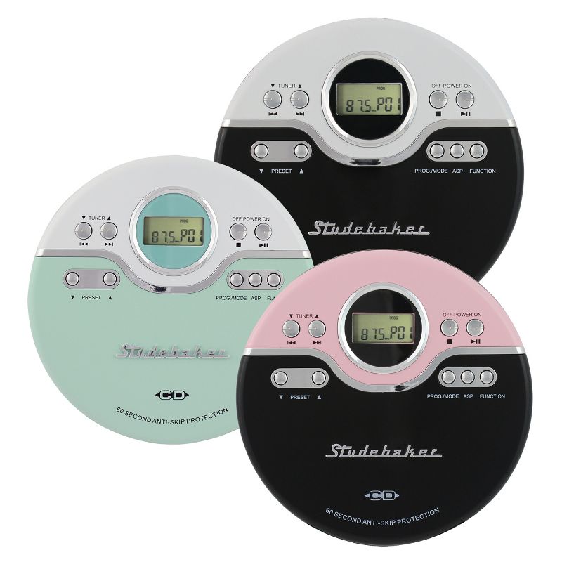 Pyle Premium Digital Alarm Dock Clock FM Radio with Adjustable Brightness Levels and LED Nightlight Compatible with Apple Products, White (2 Pack)