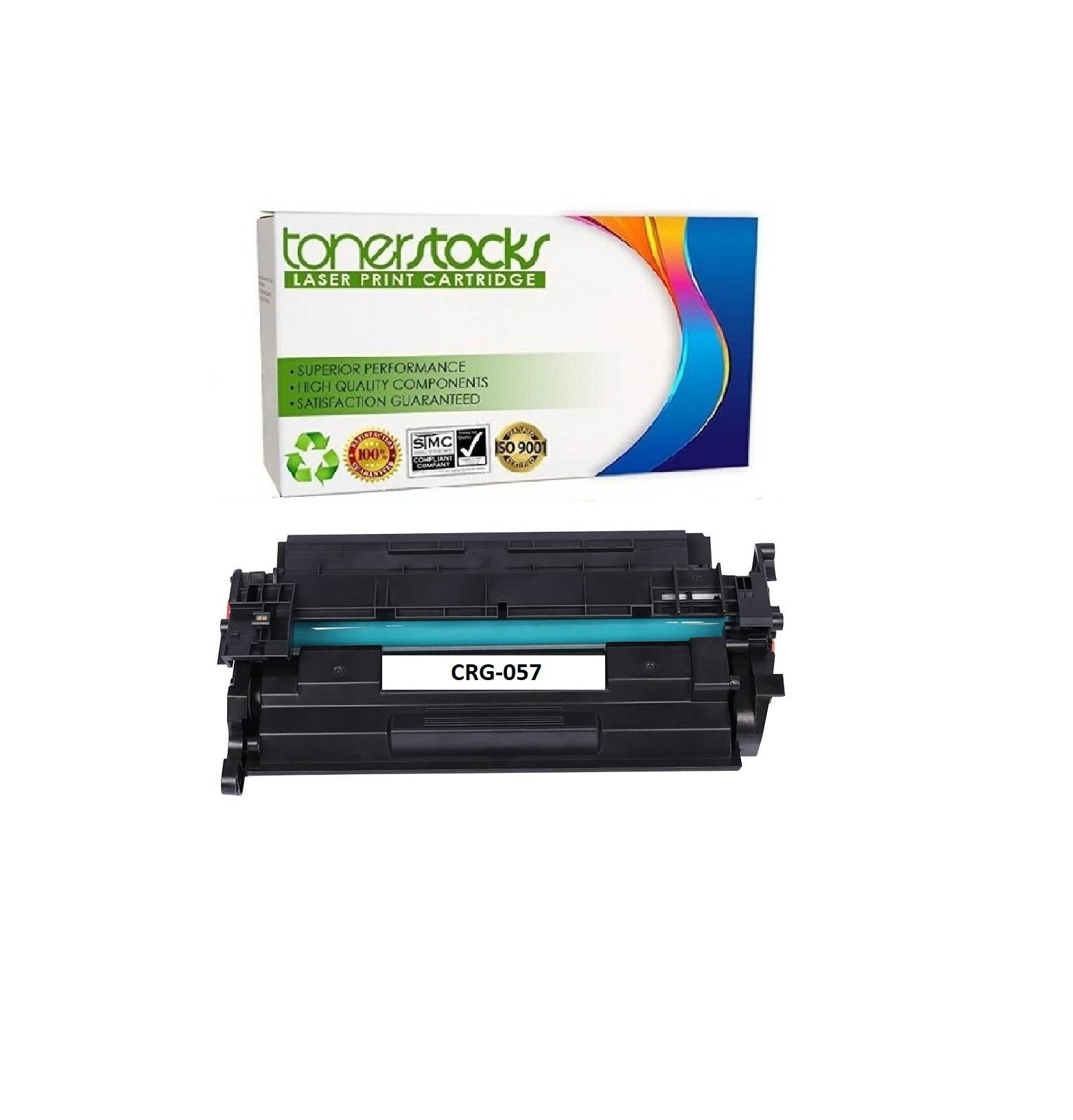 Tonerstocks Compatible Toner Cartridge for Canon 057H CRG 057H 057 WITH CHIP use for Canon imageCLASS MF445dw MF448dw MF449dw LBP226dw LBP227dw Printer (Black, 1-Pack)