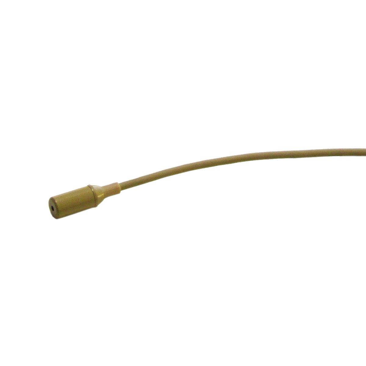 Point Source Audio CO-8WL-XTX-BE | Omnidirectional Condenser Lavalier Microphone 4 Pin Telex Beige