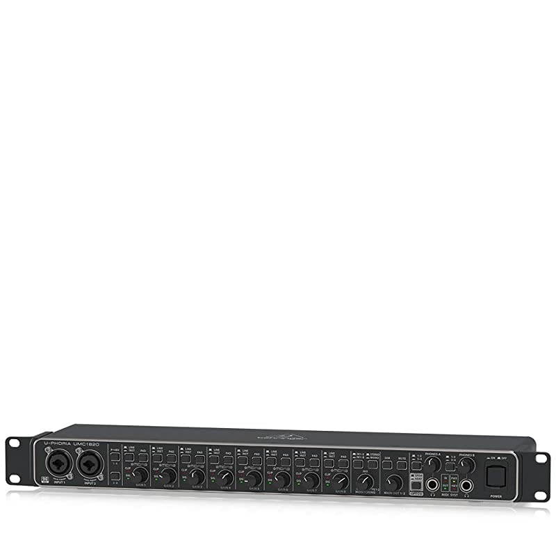 U-Phoria UMC1820, Black, 8-Channel