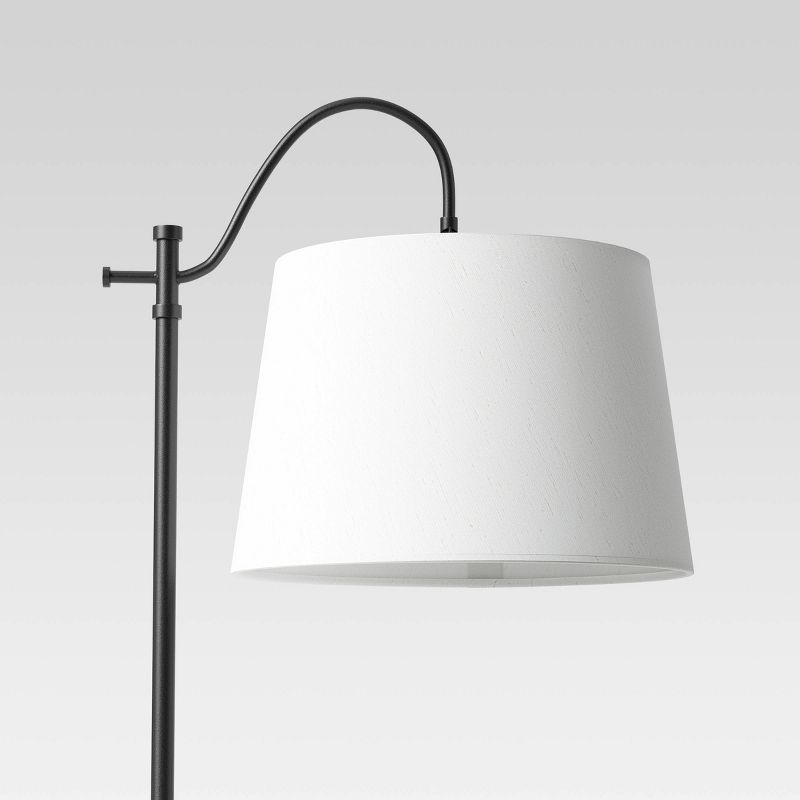 Floor Lamp Metal (Includes LED Light Bulb) Black - Threshold™
