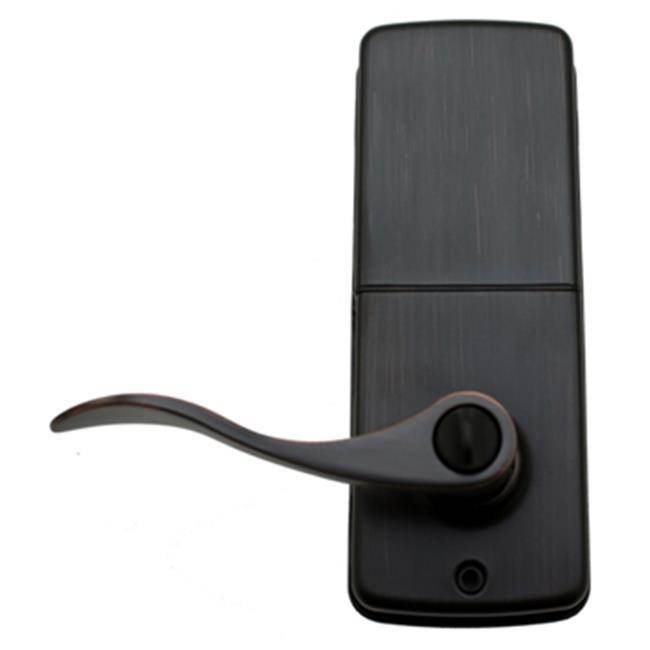 Lockey E-985-OIL-R E Digital Keyless Electronic Lever Lock Remote Capable - Antique Bronze
