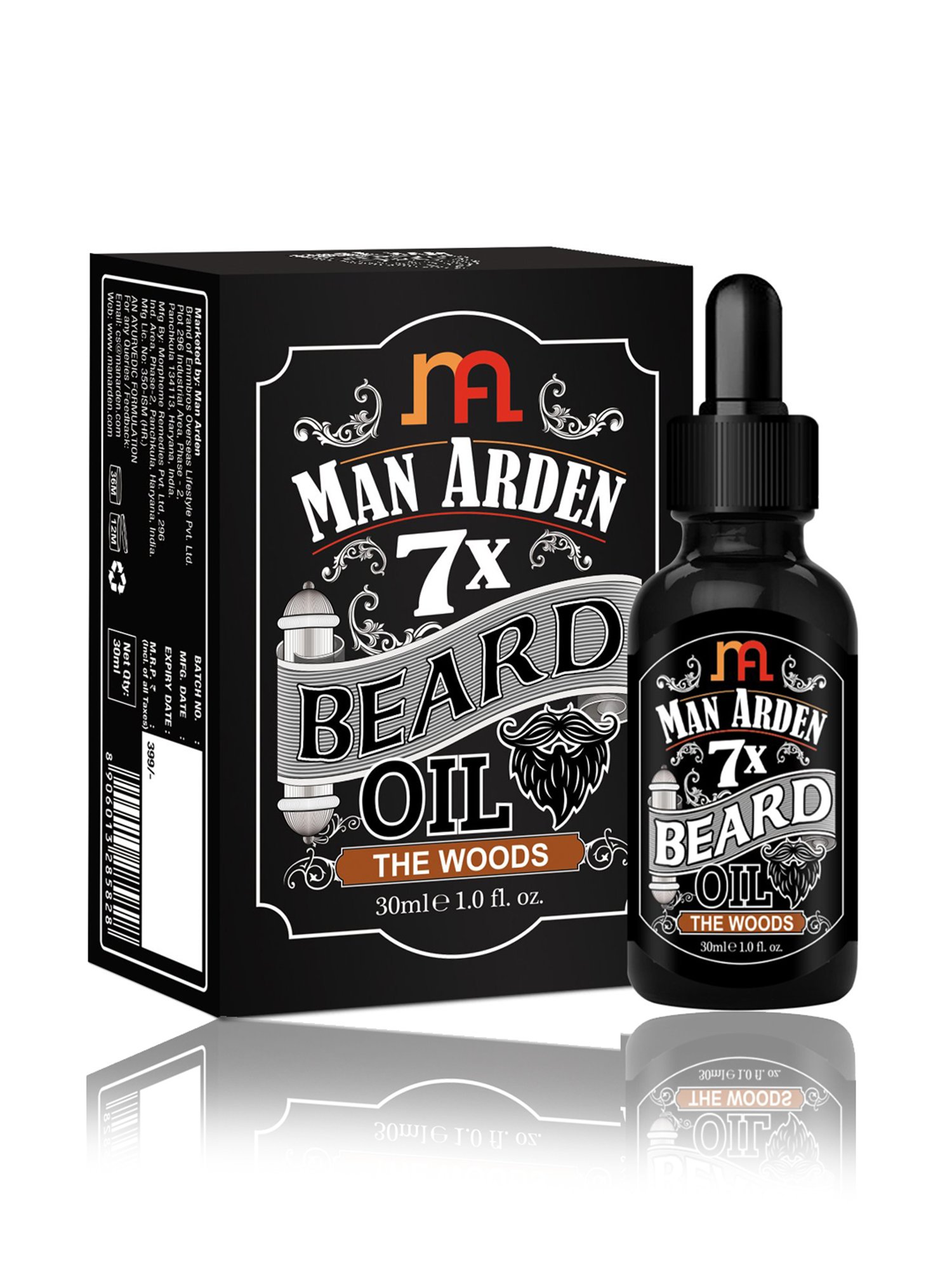 Man Arden 7X The Woods Beard Oil - 30 ml