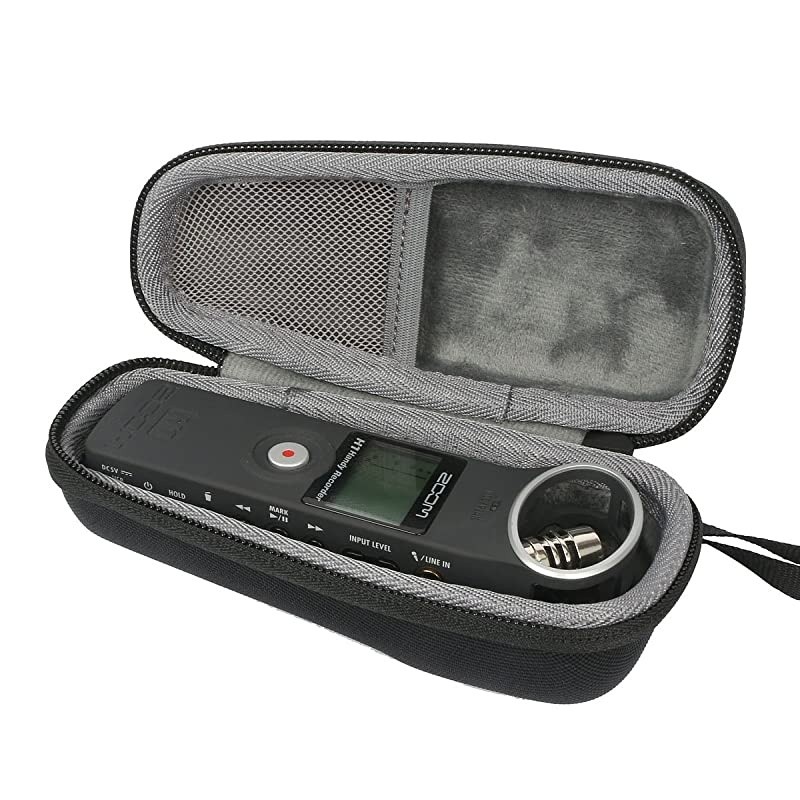 Hard Carrying Case for Zoom H1n Portable Recorder Onboard Stereo Microphones Camera Mountable