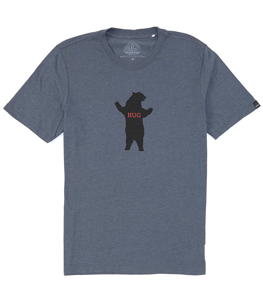 Prana Bear Squeeze Journeyman Short-Sleeve Recycled Materials Tee