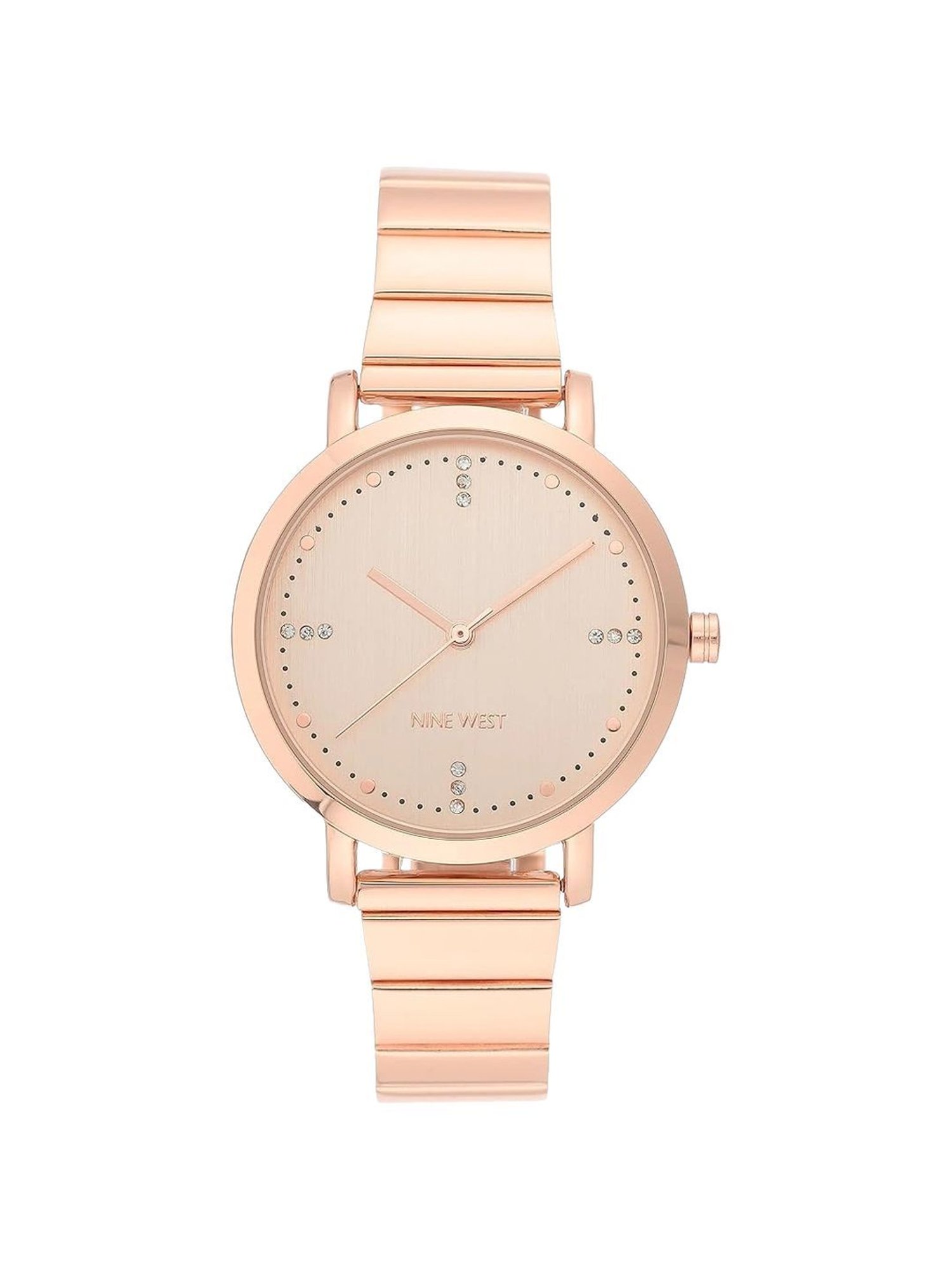 Nine West NW-2278RORG Analog Watch for Women