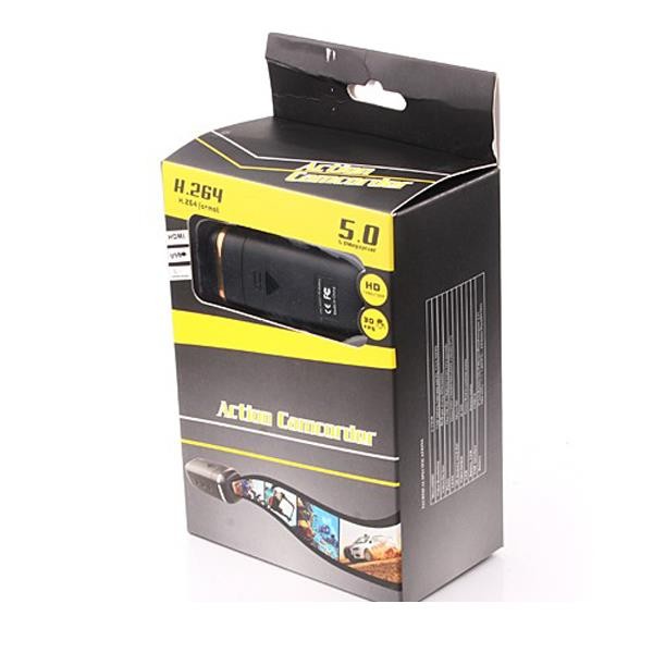 F11 HD 720P 5.0MP Digital Action Sport Video Camcorder with TF Card Slot