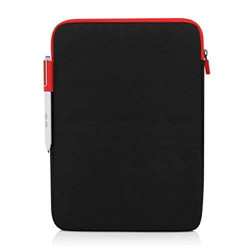 Incipio Asher Nylon Protective Sleeve Case For Microsoft Surface 3 Red Black