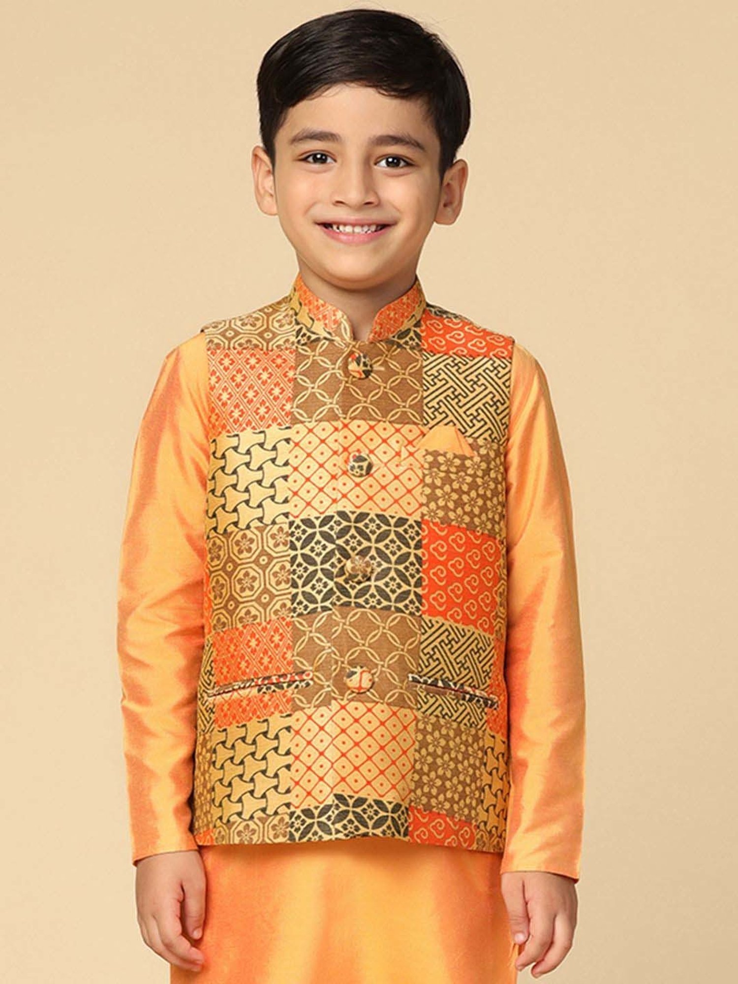 Blue Giraffe Kids Maroon Solid  Blazer