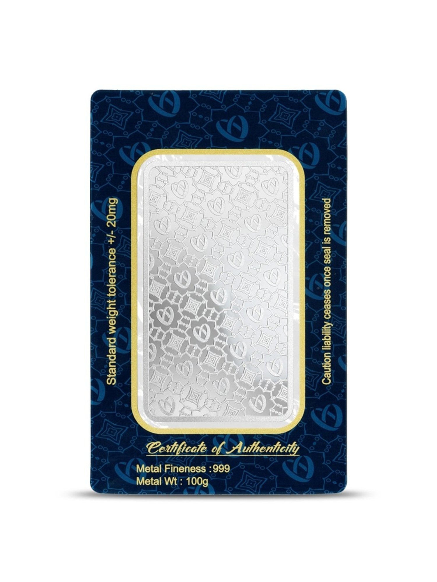 Joyalukkas 999 25gm Silver Bar