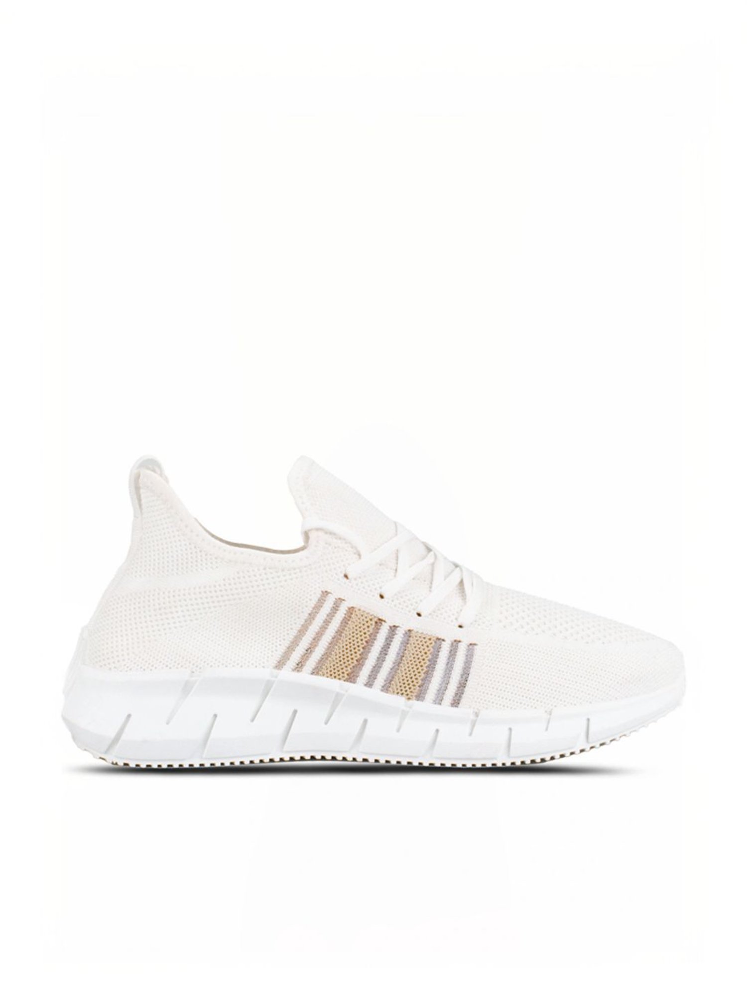 Rapid Box Men's Off White Running Shoes