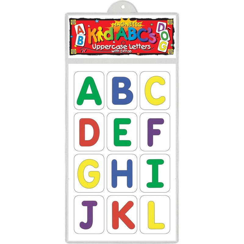 Barker Creek KidABC's Magnets - Uppercase Letters