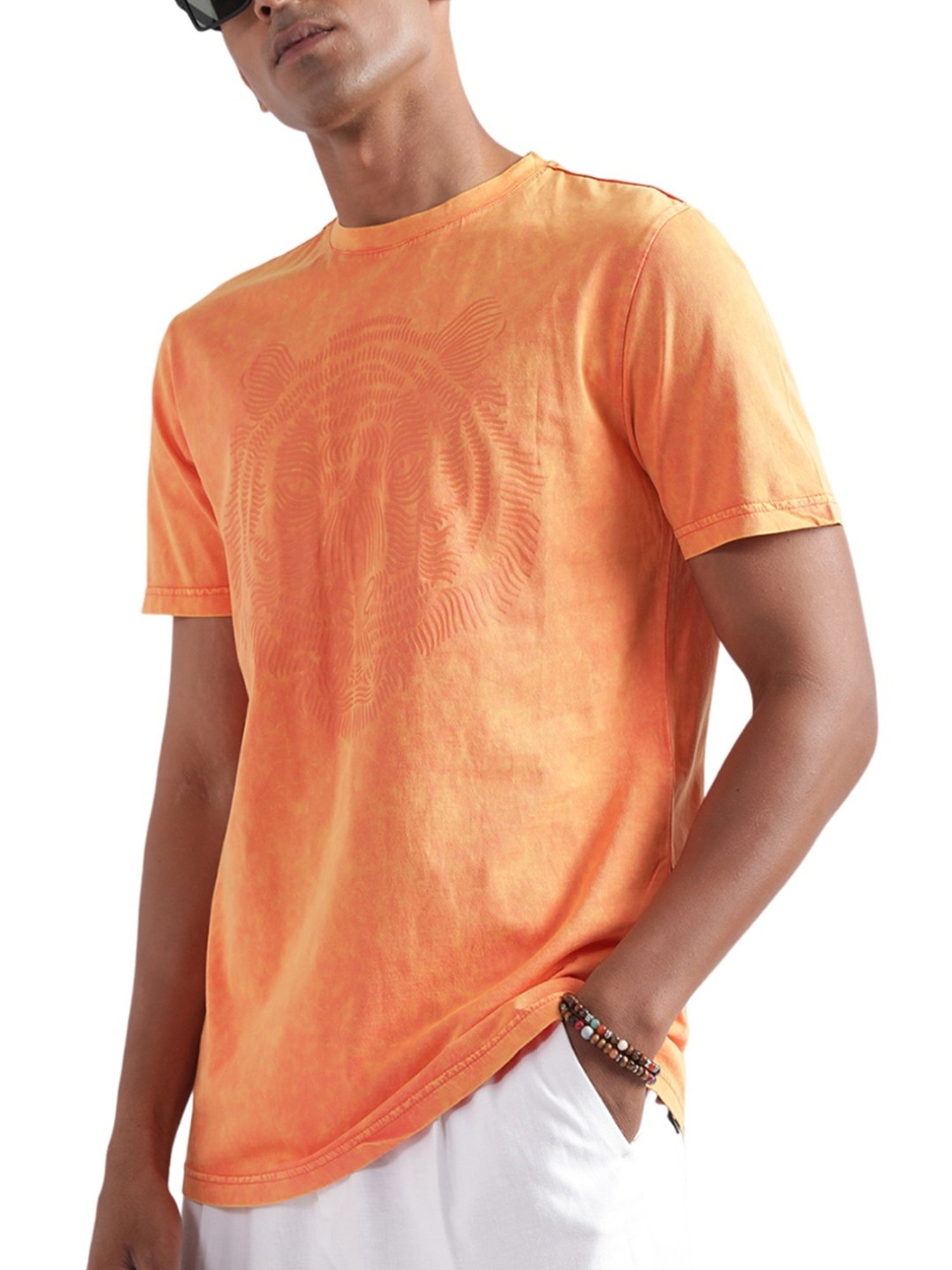 Antony Morato Tangerine Cotton Regular Fit Printed T-Shirt