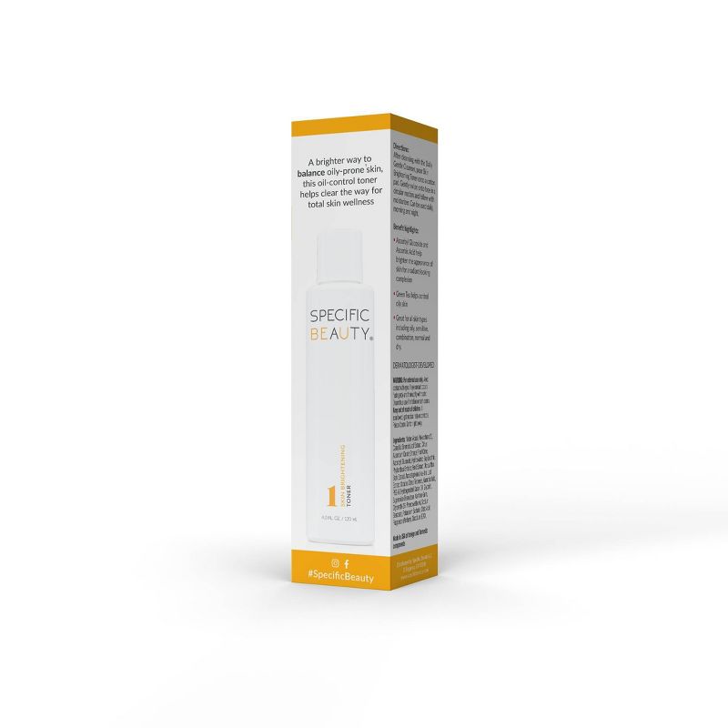 Specific Beauty Skin Brightening Toner - 4 fl oz