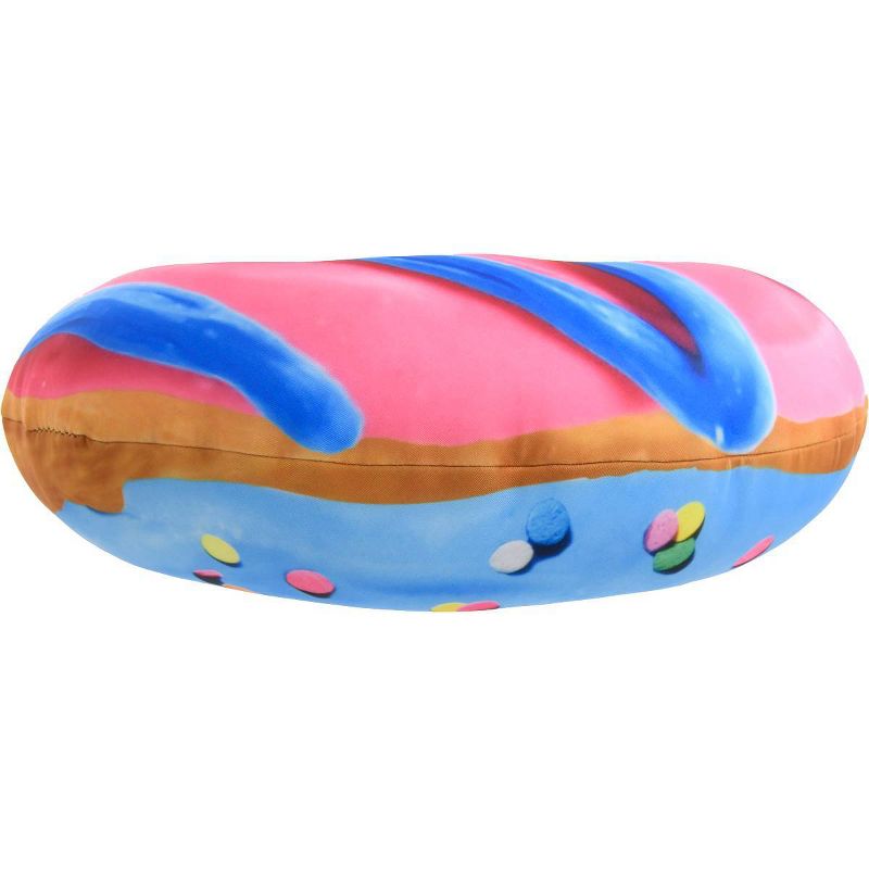 2 Scoops Microbead Pillow - Pink and Blue Donut