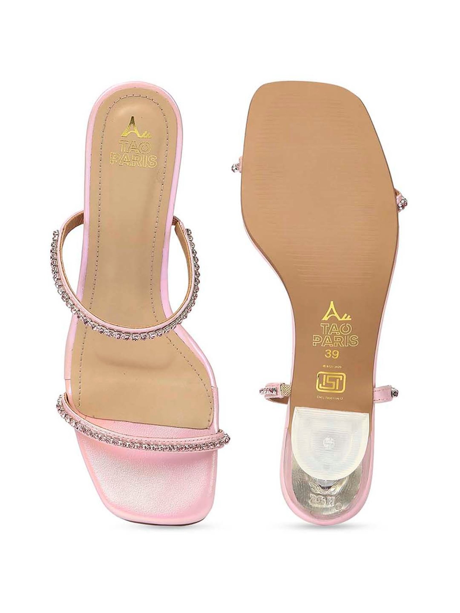 Tao Paris Women's Manila Nude Casual Sandals