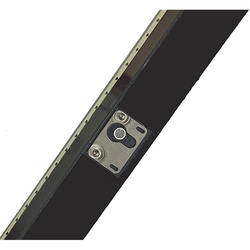 Touch Screen Digitizer Replacement Assembly for Black iPad 4 Model A1458 A1459 A1460 with Home Button Camera Holder Preinstalled AdhesiveFrame Bezel Tool Kit