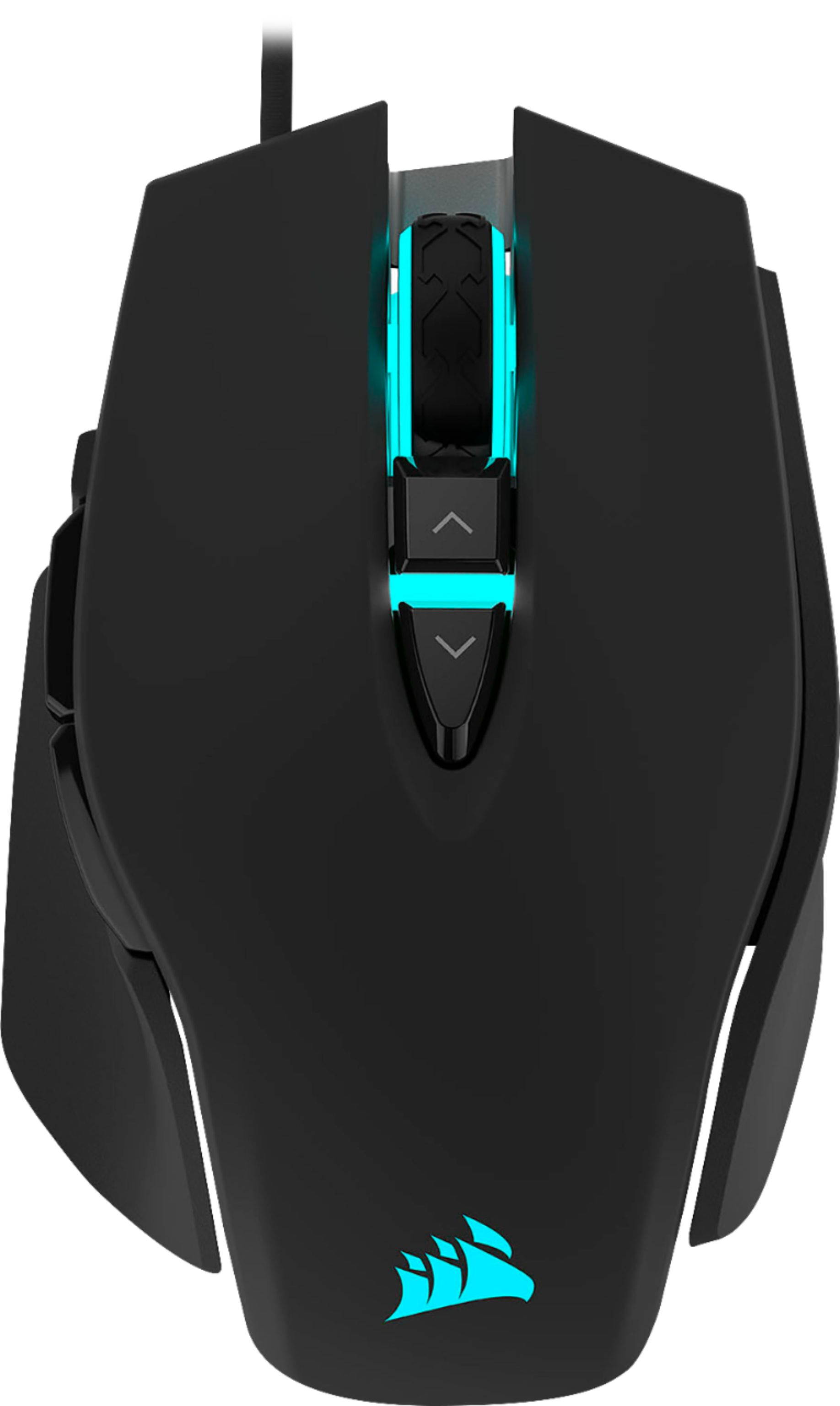 Corsair M65 RGB ELITE Tunable FPS Gaming Mouse, Black, Backlit RGB LED, 18000 dpi, Optical