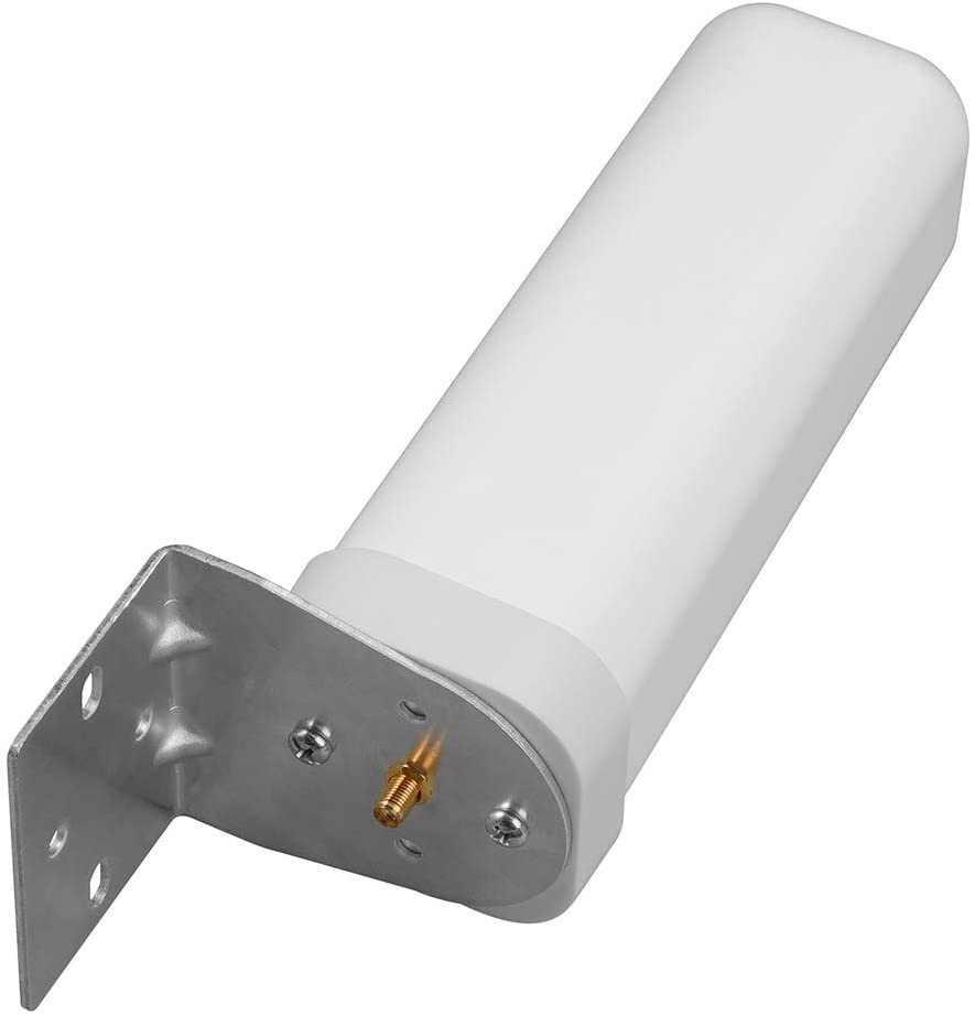 ORPEY 3/6dBi LTE Omnidirectional Antenna Outdoor for Mobile Signal Repeater External Use with SMA-Female