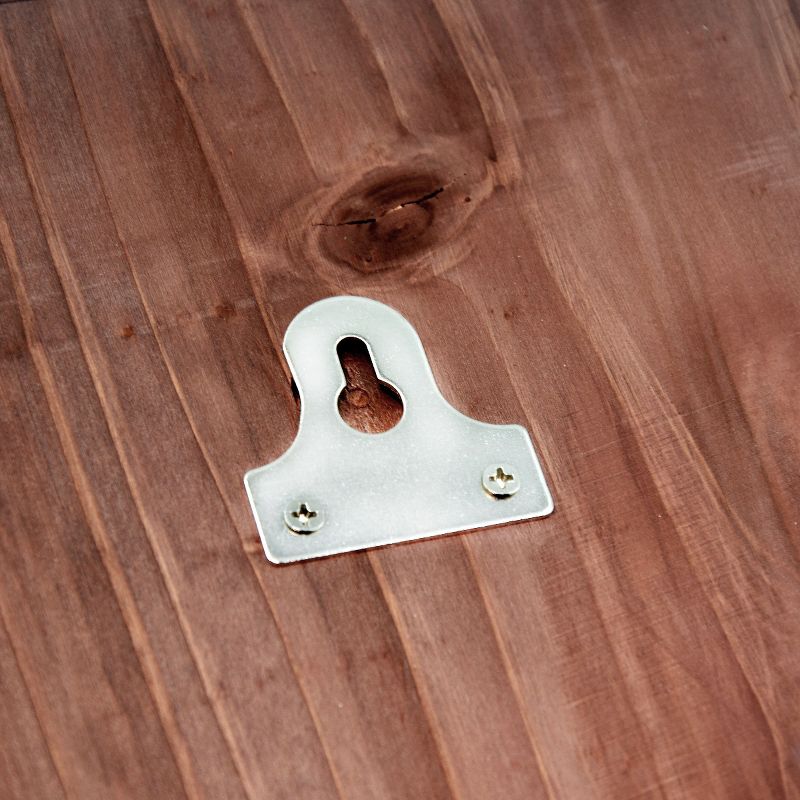 Outer Trails Bat House Outdoor Bat Habitat, Brown All Natural Cedar Wood, 2 Chamber