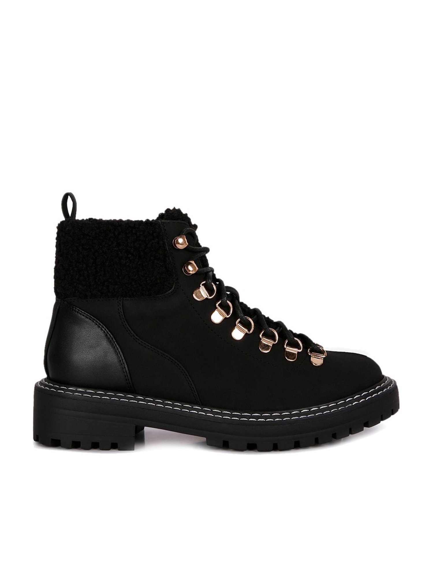 London Rag Women's Black Snow Boots