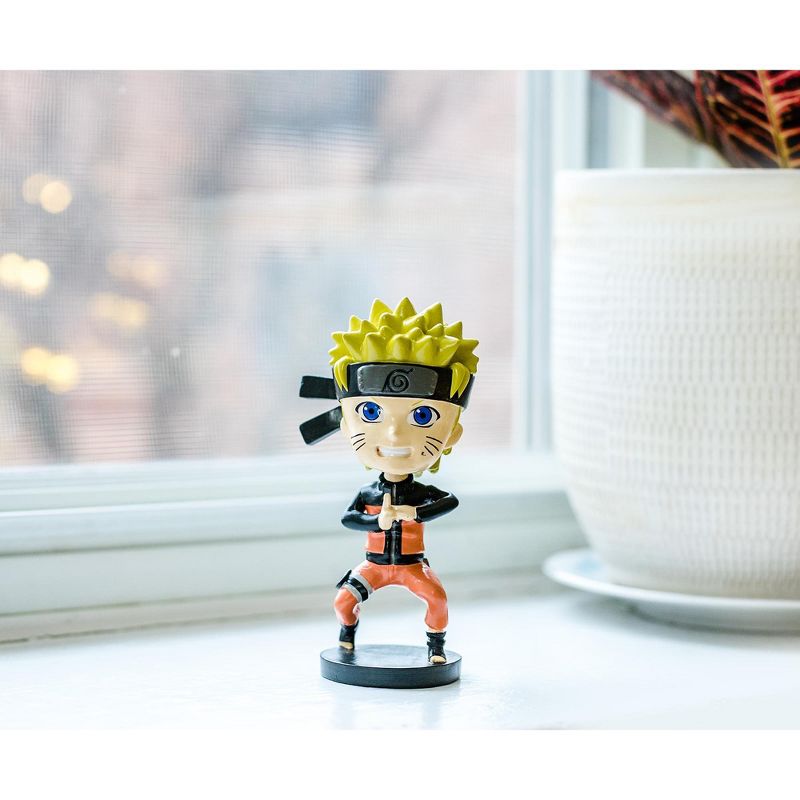 Just Funky Naruto Shippuden Collectible PVC Statue Bobblehead | 4.75 Inches Tall