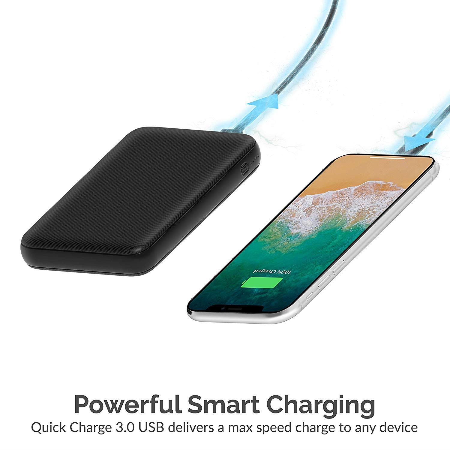 Sabrent 20000 mAh USB C PD Power Bank with Quick Charge 3.0 USB (PB-Y20B)