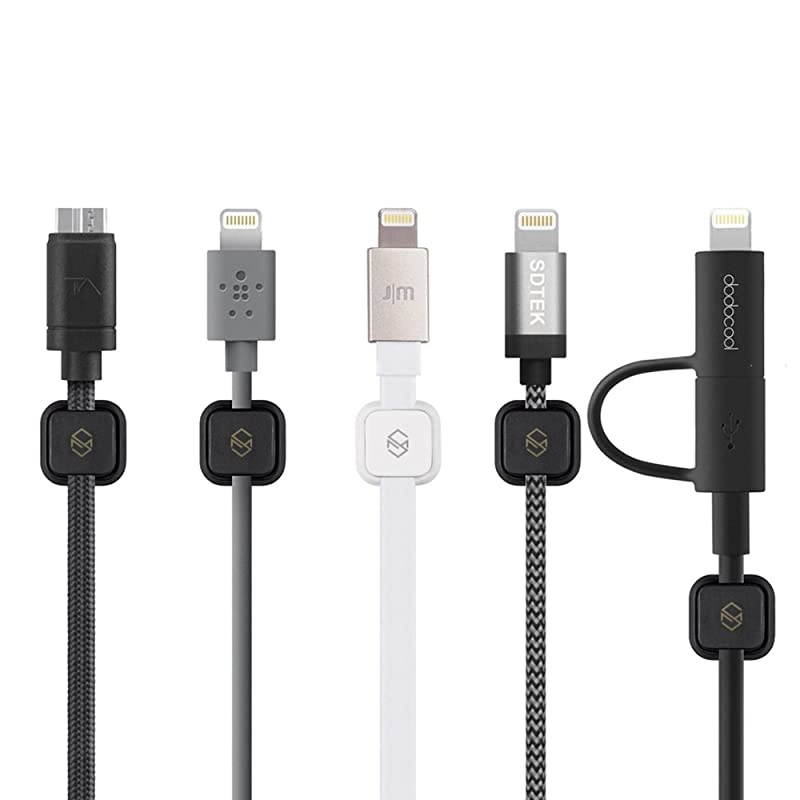 Magnetic Cable Clips Multipurpose Cable Management for Car and Office Supplies Self Adhesive Cable Organizer Clip Magnetic Cable Holder White 3 Pack