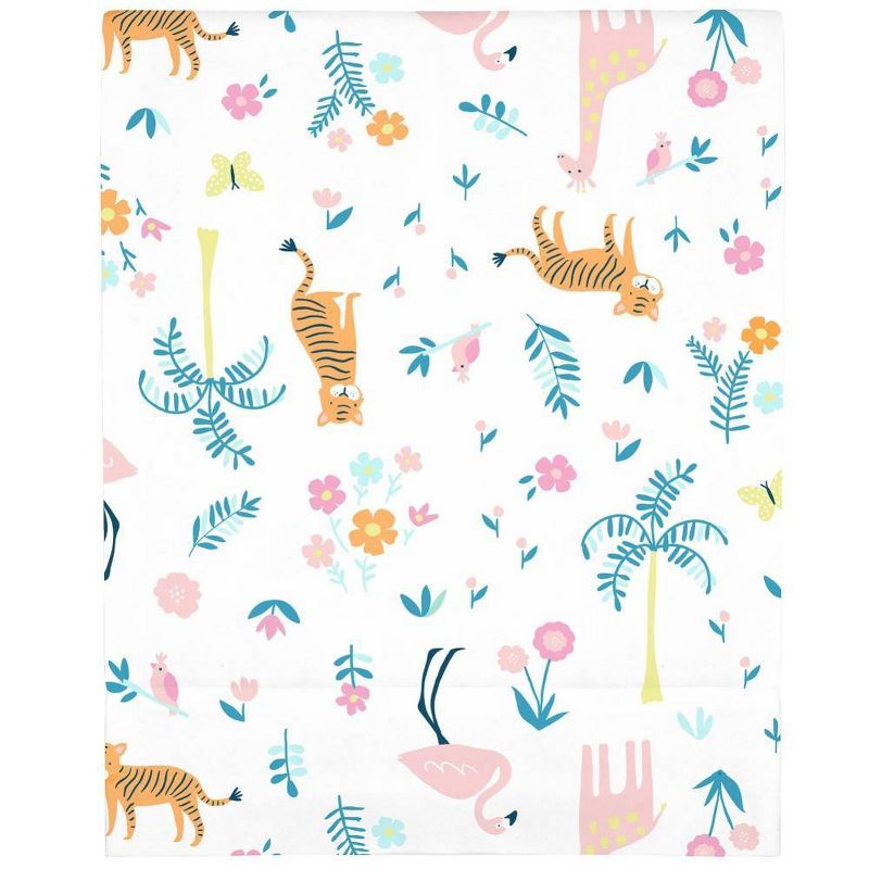 Carter's Tropical Super Soft Mini Crib Fitted Sheet - Pink