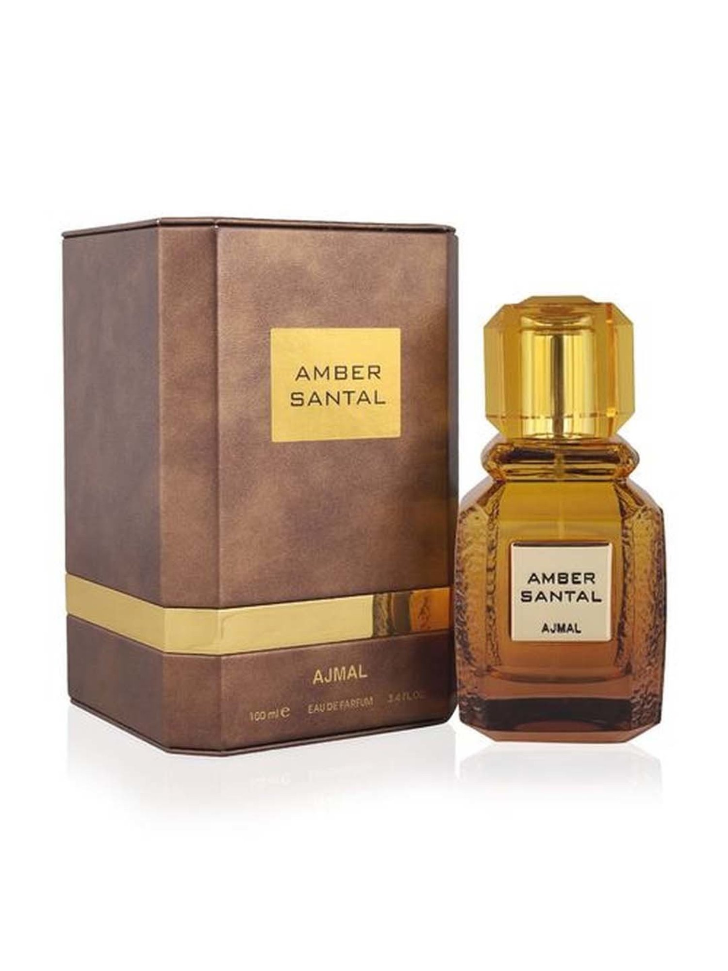Ajmal Amber Santal Eau de Parfum for Unisex - 100 ml