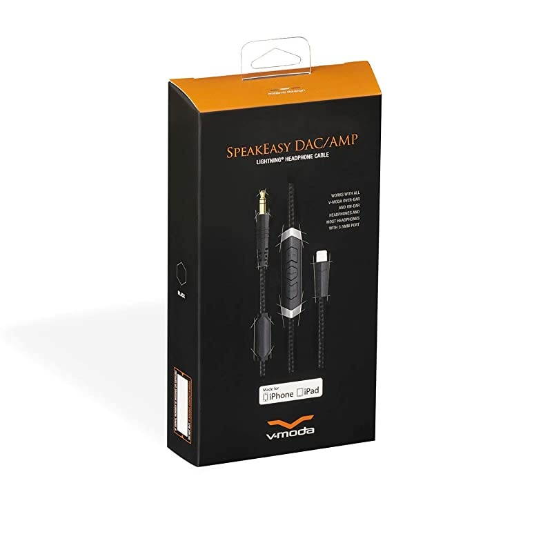 Speakeasy DACAMP 3Button Lightning Cable Black One Size